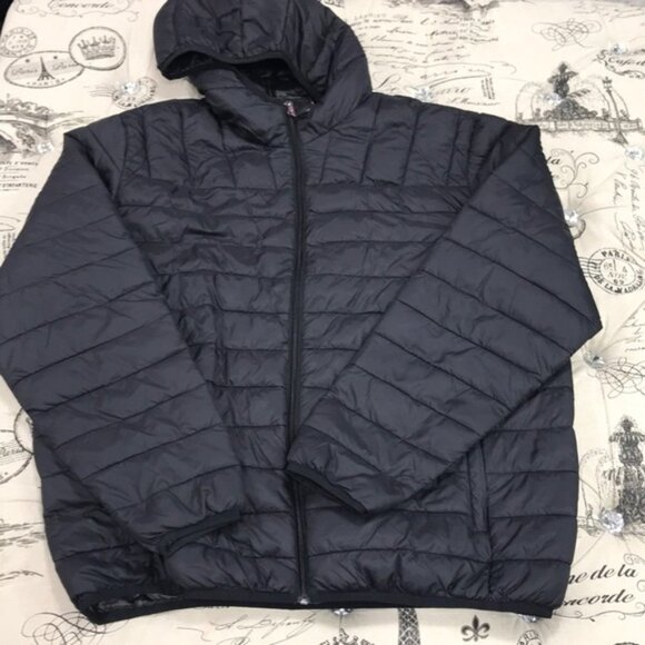 Hawke & Co. Hooded Water Resistant Down Jacket - Picture 4 of 6